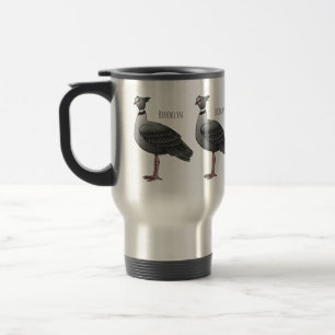 Taza De Viaje Ilustracion de personalizado de pájaro silvestre d
