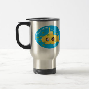 Taza De Viaje Ilustracion de personalizado de pescado submarino 