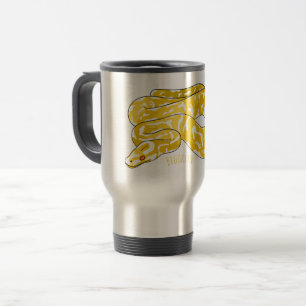 Taza De Viaje Ilustracion de personalizado de pitón birmano