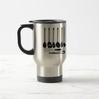 Ilustracion de personalizados utensiales de cocina