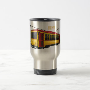Taza De Viaje Ilustracion personalizado de carrito de Mata