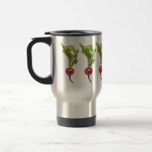 Taza De Viaje Ilustracion personalizado de Radish