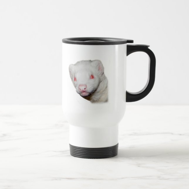 Taza De Viaje Imagen de Albino Ferret (Derecha)