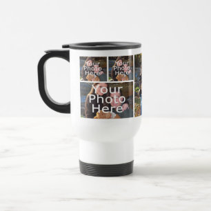 Taza De Viaje Imagen de Collage de fotos Keepsake