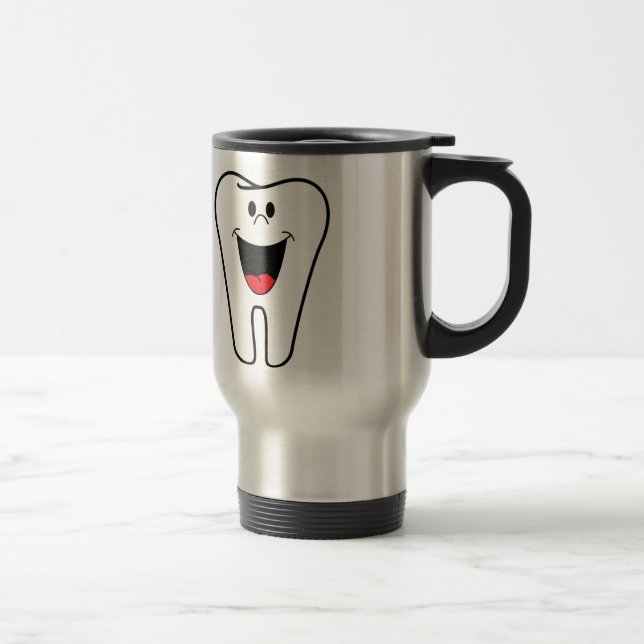 Taza De Viaje Imagen del dentista (Derecha)