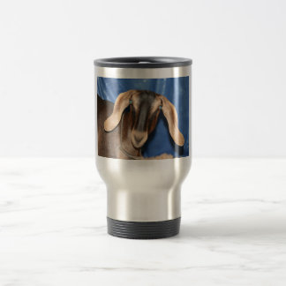 Taza De Viaje Imagen observada asustadiza de la cabeza del niño