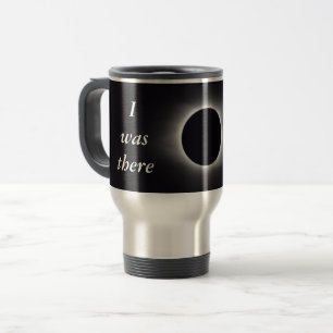 Taza De Viaje Imagen real del eclipse solar 2017