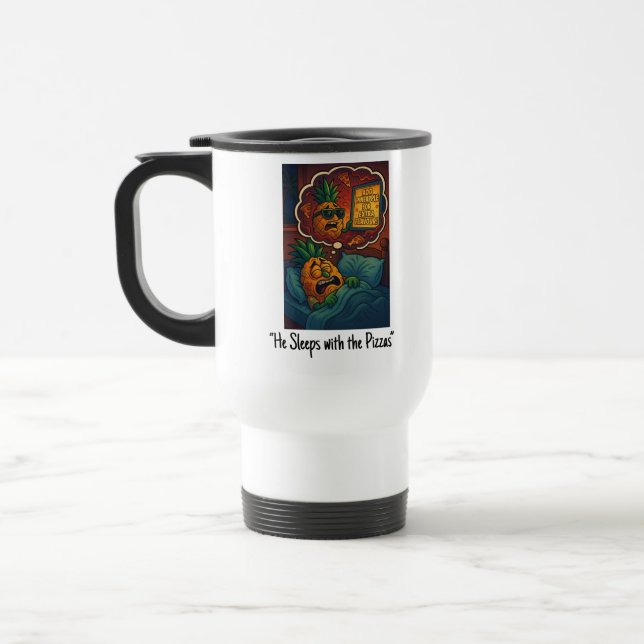 Taza De Viaje Imperio de la piña - Pesadilla de TropiCool Tony (Izquierda)