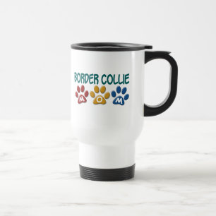 Taza De Viaje Impresión 1 de la pata de la MAMÁ del BORDER