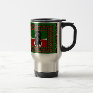 Taza De Viaje Impresión de arte Jambo Kenya