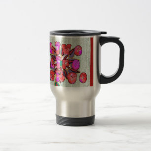 Taza De Viaje Impresión de arte "Live Life Large"