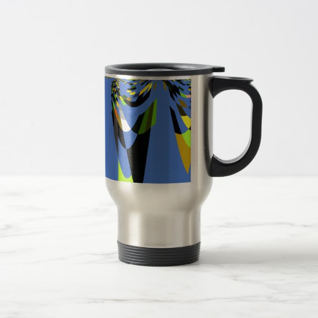 Taza De Viaje Impresión de dibujos animados con motivos tribales (Derecha)