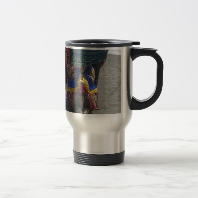 Taza De Viaje Impresión/gráfico de arte capilar caprichoso (Derecha)
