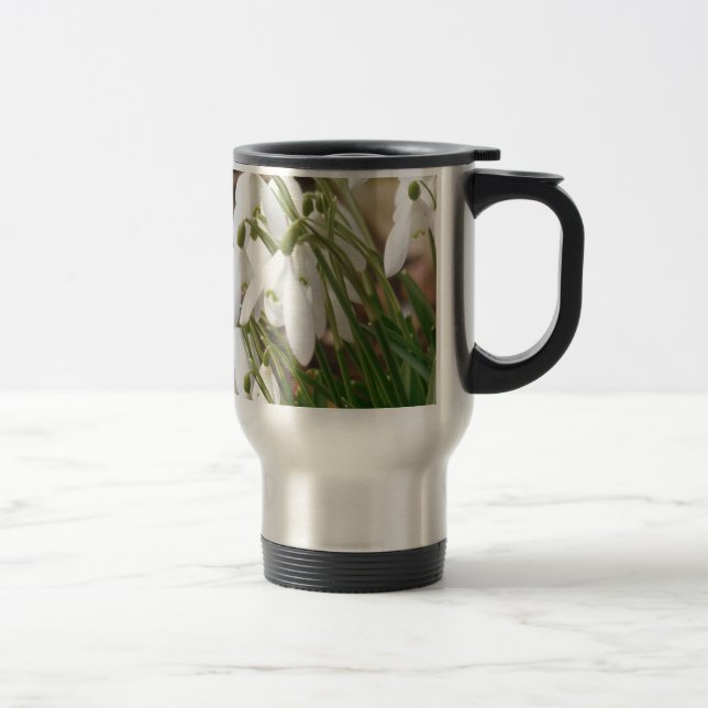 Taza De Viaje Impresionantes Snowdrop (Derecha)