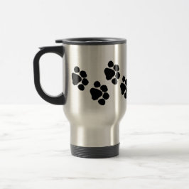 Taza De Viaje Impresiones animales de la pata