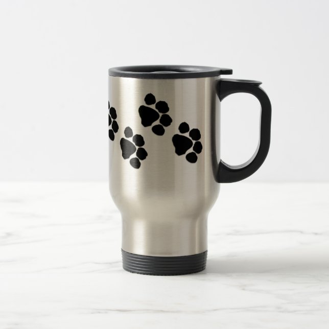 Taza De Viaje Impresiones animales de la pata (Derecha)