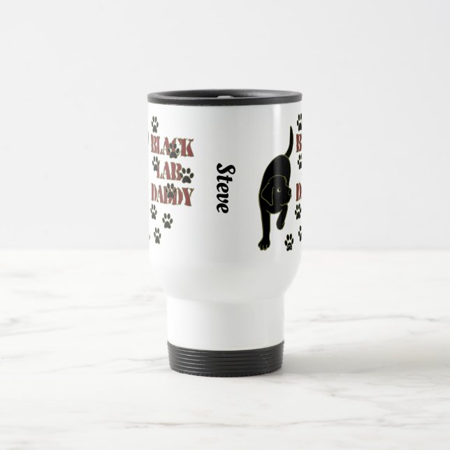 Taza De Viaje Impresiones personalizadas de papas papas negras d (Centro)