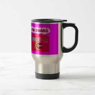 Taza De Viaje Imprimir arte de abee de tablero