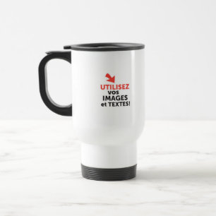 Taza De Viaje Imprimir sus diseños en línea DIY en Español
