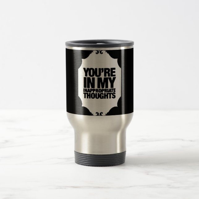 Taza De Viaje inapropiado (Centro)