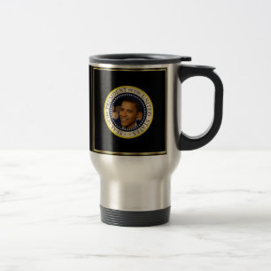 Taza De Viaje Inauguración de Obama conmemorativa