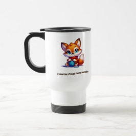 Taza De Viaje Incluso los zorros tienen aficiones
