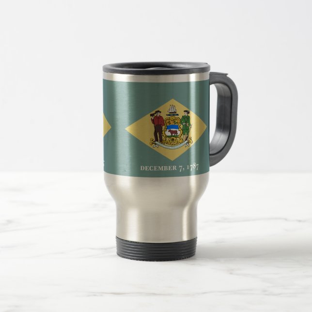 Taza De Viaje Indicador Delaware (Anverso derecho)