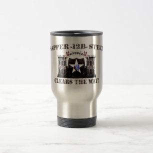 Taza De Viaje Infantería del acero del bombero 12B 2da