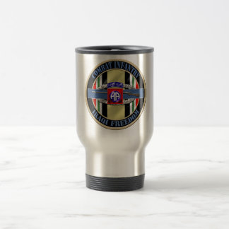 Taza De Viaje Infantería OIF 82.o del combate aerotransportada