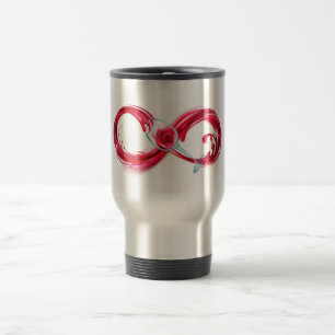 Taza De Viaje Infinito con vino Rojo