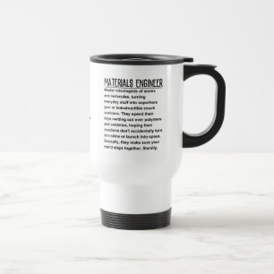 Taza De Viaje Ingeniero de materiales
