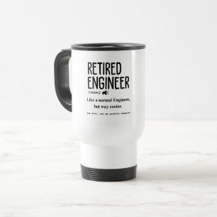 Taza De Viaje Ingeniero retirado