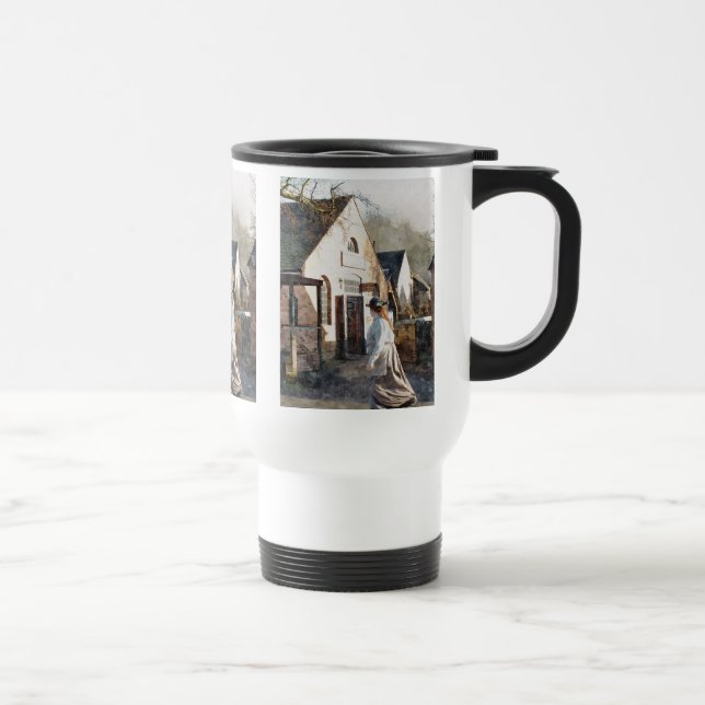 TAZA DE VIAJE INGLATERRA VICTORIANA (Derecha)