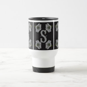 Taza De Viaje Inicial de monograma personalizado Nombre Gloria d