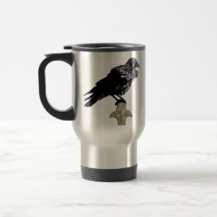 Taza De Viaje Inked Raven