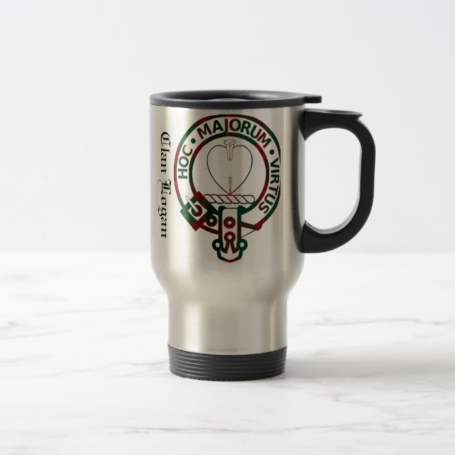 Taza De Viaje Insignia de Escudo de Clan Logan (Derecha)