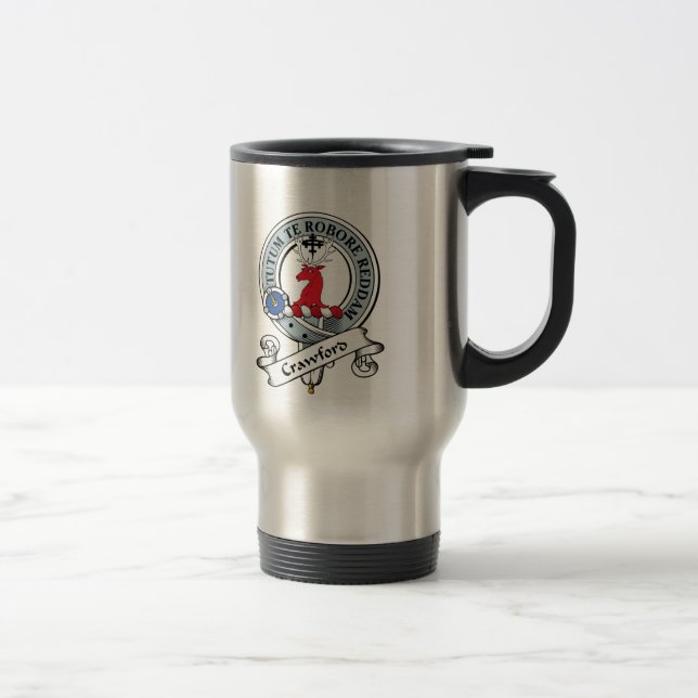 Taza De Viaje Insignia del clan de Crawford (Derecha)