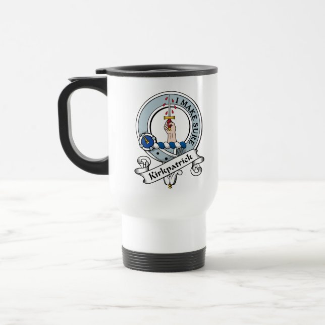 Taza De Viaje Insignia del clan de Kirkpatrick (Izquierda)