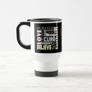 Taza De Viaje Inspiración roja de la cinta