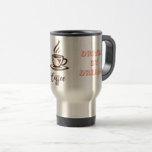 Taza De Viaje "Inspirado por el café, conducido por los sueños"-
