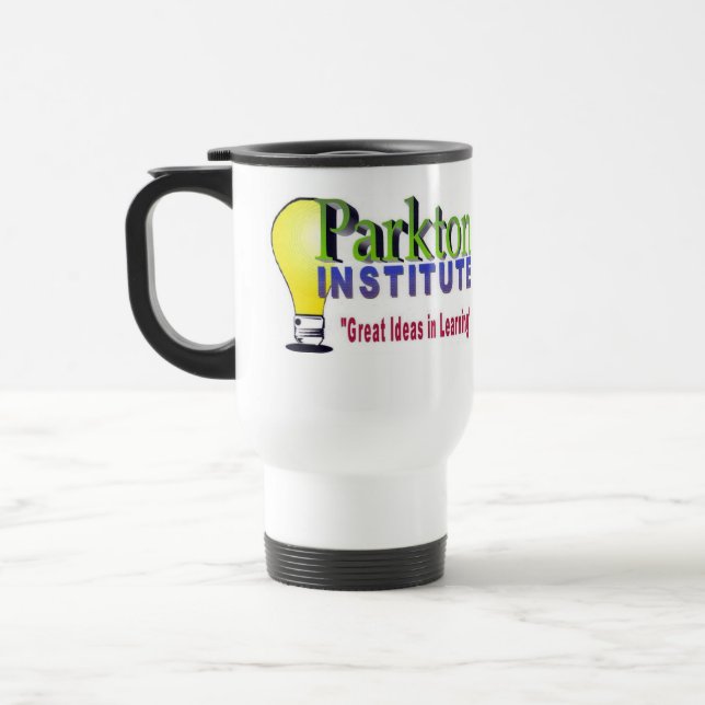 TAZA DE VIAJE INSTITUTO DE PARKTON (Izquierda)
