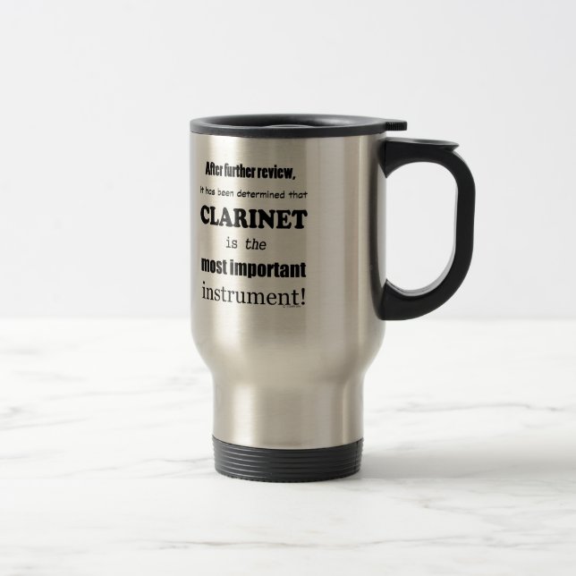 Taza De Viaje Instrumento más importante de Clarinet (Derecha)