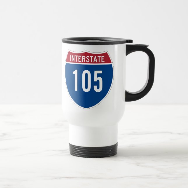 Taza De Viaje Interestatal 105 (Derecha)