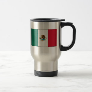 Taza De Viaje International de la BANDERA de México