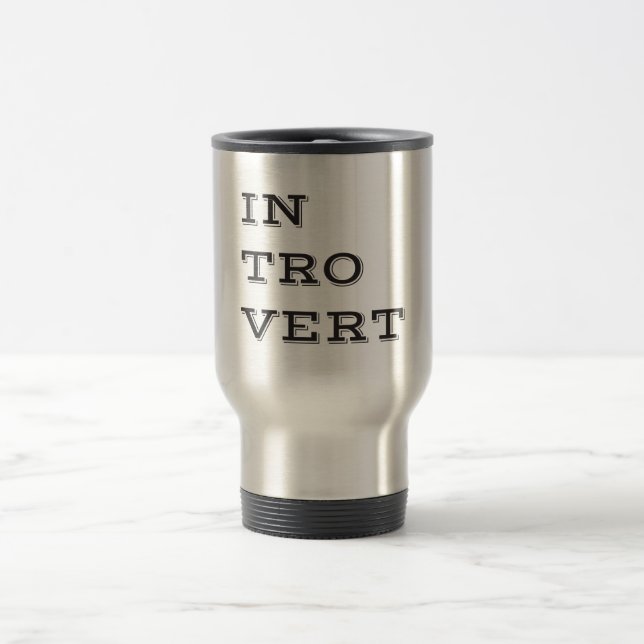Taza De Viaje Intervert Travel Mug (Centro)
