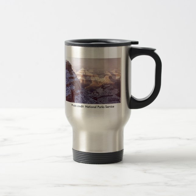 Taza De Viaje Invierno de la taza/del Gran Cañón (Derecha)