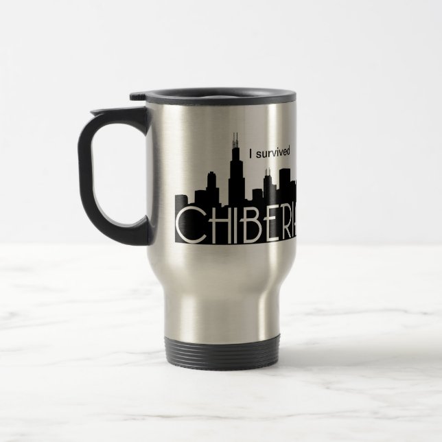 Taza De Viaje Inviernos de Chicago también conocidos como (Izquierda)