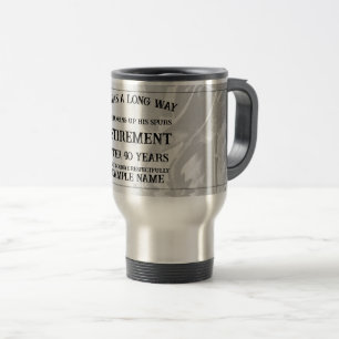 Taza De Viaje Invitación de jubilación con espoletas viejas