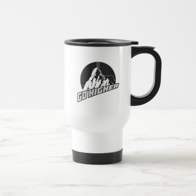 Taza De Viaje Ir más alto (Derecha)