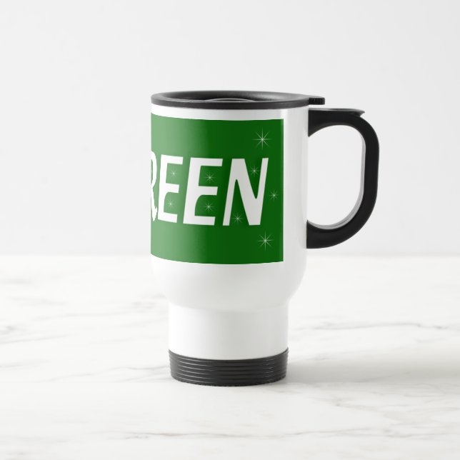 Taza De Viaje Ir Verde (Derecha)